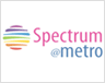 blue spectrummetro Logo