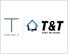 t-and-t t-homes Logo